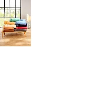 Toison d’or Couverture Volta en Laine Woolmark, 220cm x 240cm Taille, mais