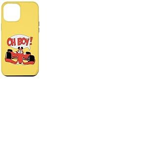 Disney Mickey Mouse Racing Team "Oh Boy!" Race Car Driver Coque pour iPhone 12 Pro Max