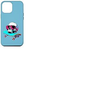 Tête de Mort pour Skateboarder/Skater tête de Mort Coque pour iPhone 12 Pro Max