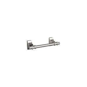Amerock BH36051G10 | Porte-Papier Toilette pivotant &agrave; Double Poteau en Nickel bross&eacute; | 8-13/16 po (224 mm) de Longueur | Davenport | Porte-Papier Toilette | Mat&eacute;riel de Salle de Bain | Accessoires de
