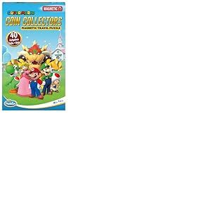Ravensburger - Jeux de logique magnétique - Thinkfun - Super Mario - 40 défis - 1 Joueur à partir de 8 Ans - Version Voyage - 76547