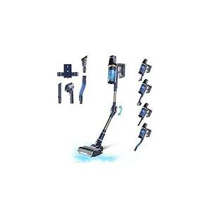 Cecotec Aspirateur Balai sans Fil Conga Rockstar RS70 Pet Flex X-Treme. 150AW, 500W, Autonomie de 65minutes en Mode Eco, Accessoire Poils d'Animaux, Tube Flexible et Lumi&egrave;re LED, Nettoie jusqu'&agrave; 140m&sup2;