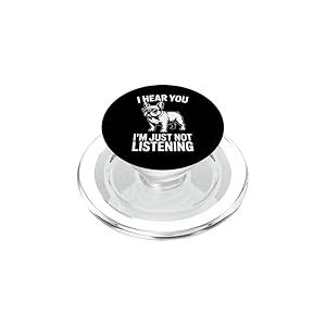 Bouledogue fran&ccedil;ais dr&ocirc;le Bouledogue fran&ccedil;ais PopSockets PopGrip pour MagSafe