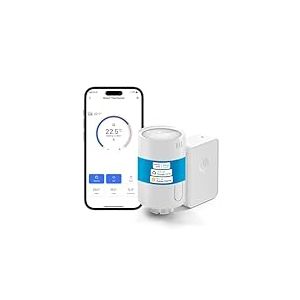 Meross Thermostat de radiateur intelligent avec kit de d&eacute;marrage - Contr&ocirc;le intelligent de chauffage - Installation facile &agrave; faire soi-m&ecirc;me, compatible avec Apple HomeKit, Alexa, Google Home,