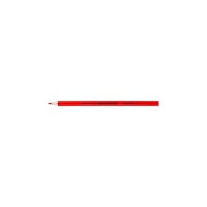 JOLLY Supersticks Lot de 12 crayons de couleur Rouge vermillon