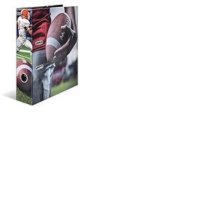 HERMA Classeur &agrave; levier A4, dos de 70 mm, motif sport, finition brillante et impression int&eacute;rieure, classeur &agrave; anneaux pour enfants, classeur d'archivage et organiseur de fichiers