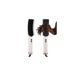 AraSyleon Brosse Lissante Ionique - Brosse Lissante - Brosse Chauffante Lissante avec Poils en C&eacute;ramique & Chauffage Rapide - 16 Temp&eacute;ratures (80-230&deg;C) - Double Tension