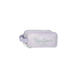 Pepe Jeans Renata Trousse triple violet 22 x 10 x 9 cm Polyester by Joumma Bags, violet, Talla única, Trousse triple