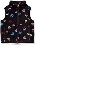 Amazon Essentials Disney | Marvel | Star Wars | Princess Gilet en Molleton Polaire Fille, Star wars Luke Rebelles, 10 ans
