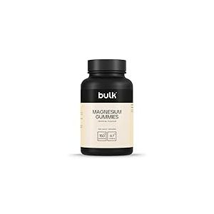 Bulk Gummies au Magn&eacute;sium,150mg, Tropical, Soutien osseux et &eacute;nerg&eacute;tique, 60 Gummies