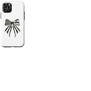 Tchoukball Player 4 juillet drapeau américain camouflage coquette Coque pour iPhone 11 Pro