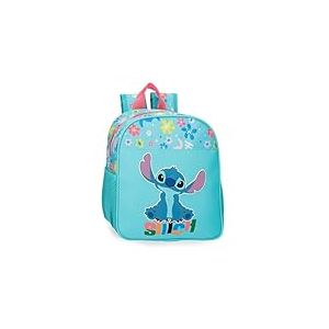 Joumma Disney Aloha Stitch Sac &agrave; Dos pr&eacute;scolaire Bleu 23 x 25 x 10 cm Polyester