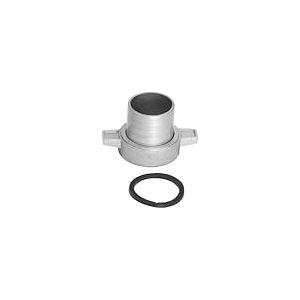 Bricoferr BFK260 Conector de manguera de motobomba 2" Connecteur de Tuyau de motopompe 2", Argent