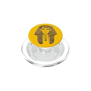 Roi Pharaon Toutankhamon Roi Tut Pharaon &Eacute;gyptien Ancien PopSockets PopGrip pour MagSafe