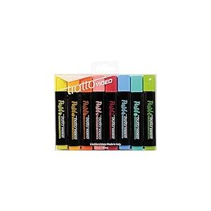 Tratto Video Pastel Pastel Lot de 8 surligneurs Multicolore