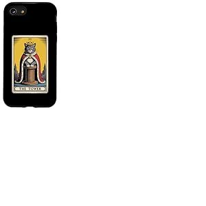 Arbre à chat en forme de carte de tarot The Tower Coque pour iPhone SE (2020) / 7 / 8