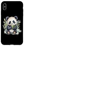 Panda Aquarelle Coque pour iPhone XS Max