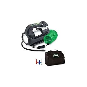 Slime 40068-95 Gonfleur pour pneus, Expert, haut rendement, num&eacute;rique, technologie Inflate Right, robuste, comprend une lampe &agrave; LED et un tuyau &agrave; raccordement rapide, gonflage en 3 min