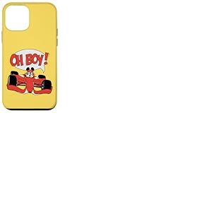 Disney Mickey Mouse Racing Team "Oh Boy!" Race Car Driver Coque pour iPhone 12 mini