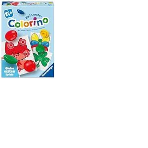 Ravensburger 12010009 Mon Premier Colorino Mes Premiers Jeux pour Enfants &agrave; partir de 1,5 Ans pour Apprendre Les Couleurs Cadeau pour Fille ou gar&ccedil;on