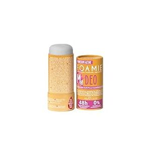 Foamie Déodorant Solide Femme "Happy Day" nouvelle formulation, Stick Déo au Parfum Fleuri, Efficacité 48h sans Aluminium, Déodorant Vegan & Sans Plastique, 40g
