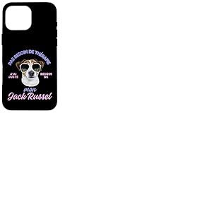Jack Russel Cadeau Humour Chien Jack Russel Femme Homme Coque pour iPhone 16 Pro Max