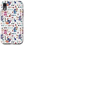 Coque pour iPhone XR Disney Stitch et Angel Vacay Mode Imprimé