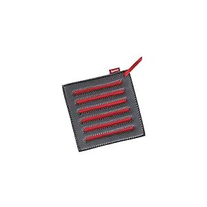 Spring Dessous de plat rectangulaire - Mat&eacute;riau en n&eacute;opr&egrave;ne r&eacute;sistant &agrave; la chaleur - 40 &deg;C &agrave; 260 &deg;C - Antid&eacute;rapant - Dessous de plat - Doux, flexible, antid&eacute;rapant - R&eacute;sistant aux taches - 21,5 x 21,5