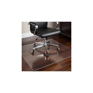 COSYLAND Tapis Chaise de Bureau Transparent 120x150cm, Tapis Bureau Sol Antidérapant, Tapis Protection Sol Chaise Bureau, Protège-Parquet pour Sols Durs