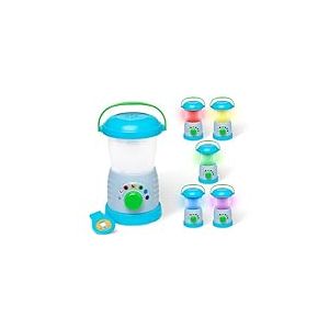 Melissa & Doug Lanterne sons et lumières, Jouets lumineux et sonores pour enfants, Jouets de camping et dans la maison,Lampe 6 couleurs et sons + accesoires, Cadeau pour garçon ou fille de 3+ ans