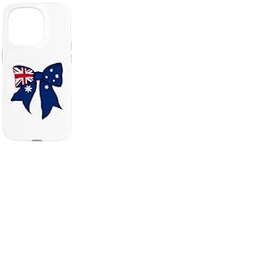 Ruban Coquette Drapeau Australien Australien Fille Coque pour iPhone 15 Pro