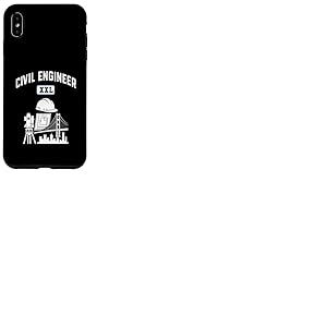 Ingénieur Civil XXL College Engineering Student Coque pour iPhone XS Max