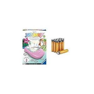 Ravensburger Xoomy Licornes, projecteur Dessin, 6+ Ans, & Piles AAA Alcalines Amazon Basics 12 pcs, 10 Ans