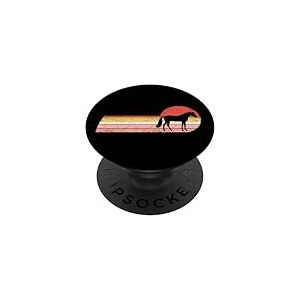 Cheval &Eacute;quitation cavali&egrave;re Chevaux Filles Cheval PopSockets PopGrip Adh&eacute;sif