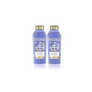 DESSANGE - Shampoing Nutri-Illuminant Blond Californien - Acide Lactique & Miel De Manuka - Nourrit, Illumine & Protège - Cheveux Blonds, Colorés Ou Décolorés - 2 X 280 ml