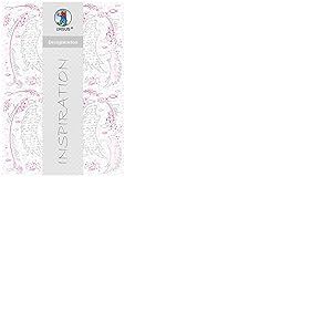 Ursus 62274601F Religion Lot de 5 feuilles de carton design Rose/blanc Format A4 200 g/m²