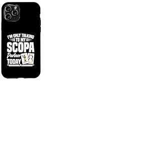 Italian Scopa Cards Lecteur de Cartes Parlant Italien Coque pour iPhone 11 Pro