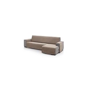 ECOMMERC3 Housse de canapé d'angle pour accoudoir Droit, Taille Dossier 240 cm, Couleur Lin Toucher Doux, 100% fabriquée en Espagne