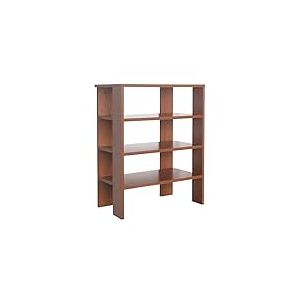 RICOO Meuble Chaussure Entree 70 x 55 x 32 cm WM039-ER Range Chaussures Ch&ecirc;ne Marron Rustique &ndash; Etagere Rangement