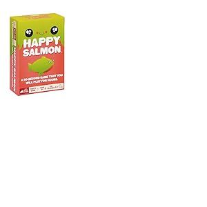 Exploding Kittens Happy Salmon by Exploding Kittens - Card Games for Adults Teens & Kids - Fun Family Games - Version Anglaise