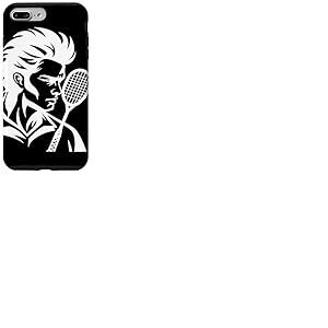 Badminton Joueur Raquette Sports Navette Coque pour iPhone 7 Plus/8 Plus