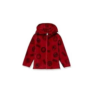 Amazon Essentials Disney | Marvel | Star Wars Veste &agrave; Capuche Zipp&eacute;e en Polaire Gar&ccedil;on, Marvel Logo, 6-7 ans