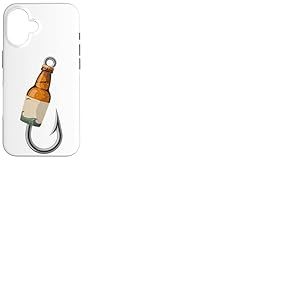 Bière Hameçon Poisson Lotte Pêche Pêcheur Boire Coque pour iPhone 16