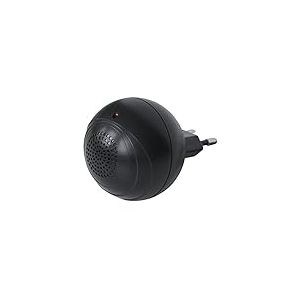 Windhager Prise Anti-Moustiques Classi, Piège à Mouche Électrique, Pas d'odeur, Noir, jusqu'à 30 m², 03345