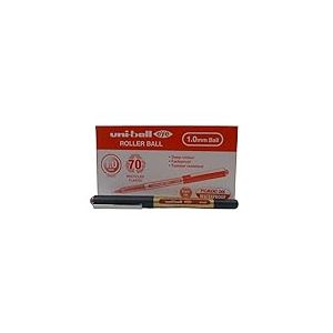 Uni-Ball Rollerball Encre liquide Eye Broad UB-150E-10 Rouge 1,0 mm Boîte de 12 unités