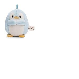 NICI Pingouin Waddle de 5cm Bleu-Doudou, Mignonne Peluche à câliner, pour Jouer, pour Enfants et Adultes, Une Excellente idée de Cadeau, 61243