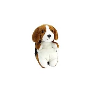 Living Nature Bébé Beagle en Peluche | Chien Moelleux et Câlin | Cadeau de Jouet Doux pour Nouveau-Nés et Bébés | Écologique Naturli