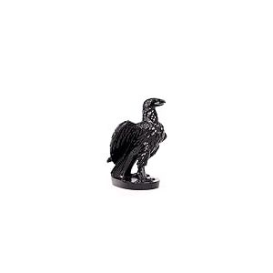 EASCHEER Statue d'aigle Gothique Noir de 13 cm - Décoration d'aigle - Figurine de Faucon - Figurine de Collection