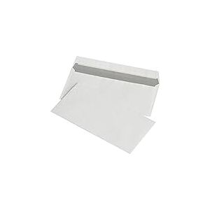 Enveloppes Avec Bande Silicone OFFICE PRODUCTS HK DL 110x220mm 80 G/m² 1000 Pièces Blanches / / Type-Avec Bande Autoadhésive/Type-HK/Couleur-Blanc/Format-DL/Grammage (g/m2)-80