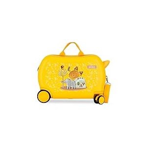 Enso Play All Day Valise pour Enfant Jaune 45 x 31 x 20 cm Rigide 1,8 kg Fermeture &agrave; Combinaison lat&eacute;rale ABS 1,8 kg 27,9 L Bagage &agrave; Main, Citronier, Talla &uacute;nica, Valise pour Enfant
